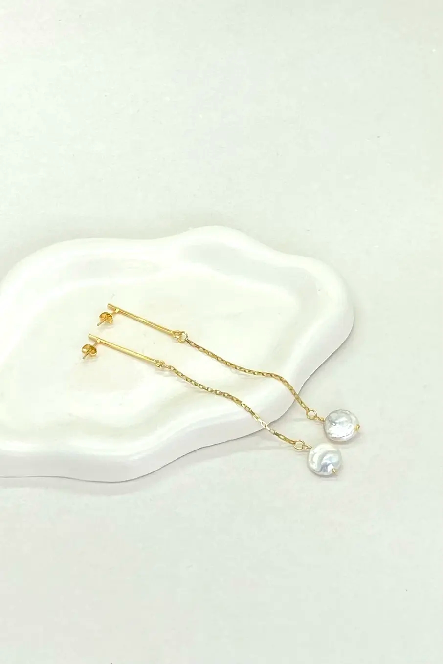 PENDIENTES PÉNDULO MONEDA-product-image